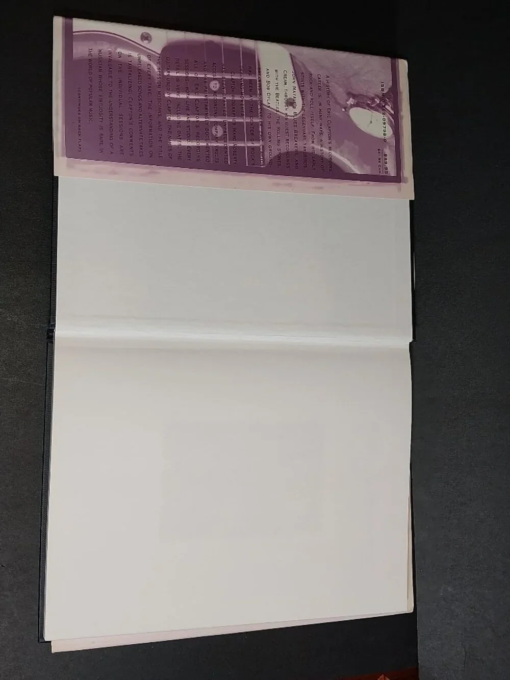 Eric ClaptonThe Complete Recording Sessions HC Book